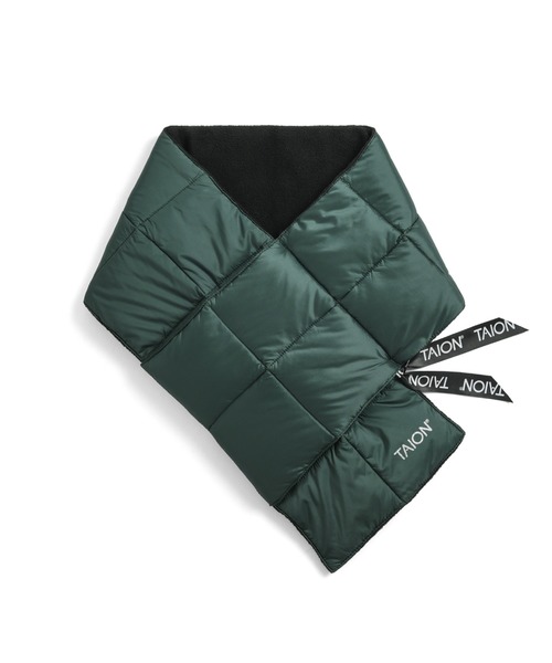 TAION（タイオン）の「【TAION(タイオン)】〈グッズ〉ベーシック ダウンマフラー（マフラー・メンズ・バーガンディー/ベージュ系1/チャコールグレー/キャメル/パープル/ダークオリーブ/ブラック/レモンイエロー/ダークグリーン/チョコ/ライトブルー/ミント/ネイビー系6/ベージュ/ラベンダー/グリーン系その他2/ダークグリーン系/ブラック系3/オレンジ/ブラウン系1/オリーブ/レオパード/ダークパープル/サンドベージュ/ライム/オフホワイト/グレー/ライトグレー/ダークネイビー/チャコール/カーキ/レッド系その他7/ブラック系その他3/その他9/ベージュ系4/ベージュ系5/ブルー系その他/ネイビー/その他8・ONESIZE）」の16枚目の写真