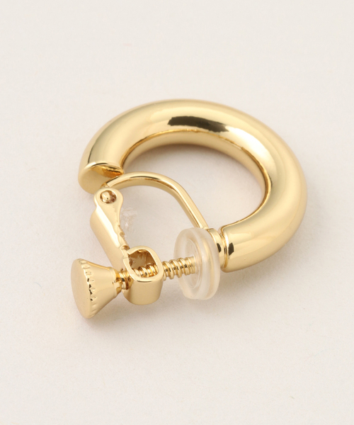 SLOBE IENA（スローブイエナ）の「CLANATE/クランテ ゴールドフープイヤリング（イヤリング・レディース・ゴールド・FREE）」の6枚目の写真