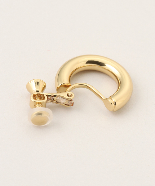 SLOBE IENA（スローブイエナ）の「CLANATE/クランテ ゴールドフープイヤリング（イヤリング・レディース・ゴールド・FREE）」の7枚目の写真