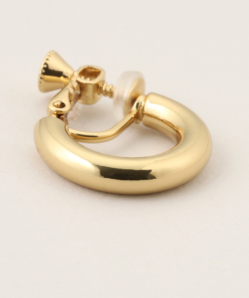 SLOBE IENA（スローブイエナ）の「CLANATE/クランテ ゴールドフープイヤリング（イヤリング・レディース・ゴールド・FREE）」の8枚目の写真