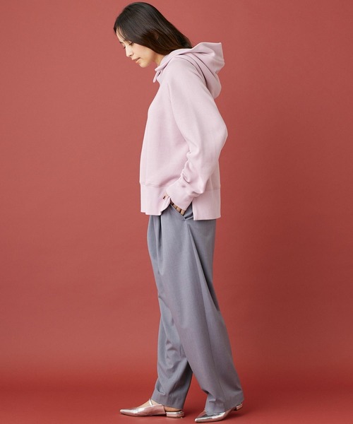 INED CLARO（イネドクラロ）の「裏起毛フーディ（Tシャツ/カットソー・レディース・ピンク/アイボリー/ブルー・フリー）」の11枚目の写真