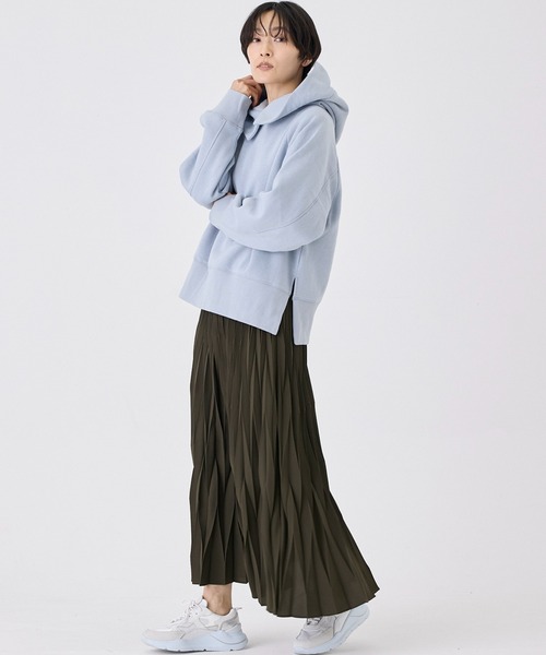 INED CLARO（イネドクラロ）の「裏起毛フーディ（Tシャツ/カットソー・レディース・ピンク/アイボリー/ブルー・フリー）」の20枚目の写真