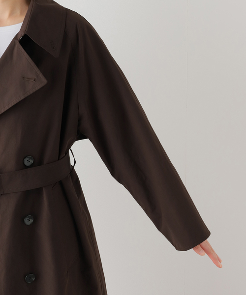 FRAMeWORK（フレームワーク）の「ハッスイピーチマキシトレンチコート（トレンチコート・レディース・ブラウン・38/36）」の13枚目の写真