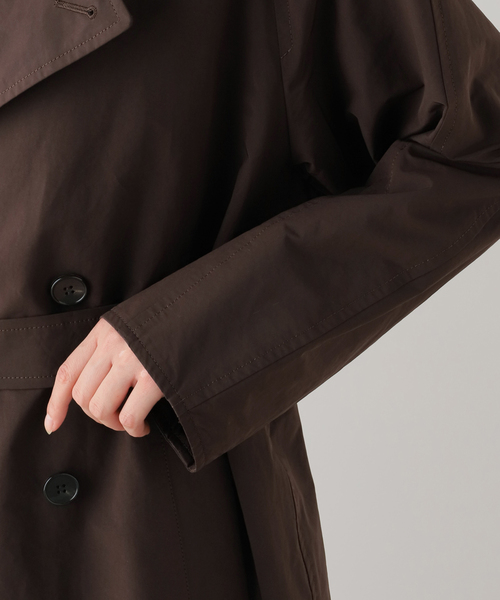 FRAMeWORK（フレームワーク）の「ハッスイピーチマキシトレンチコート（トレンチコート・レディース・ブラウン・38/36）」の14枚目の写真