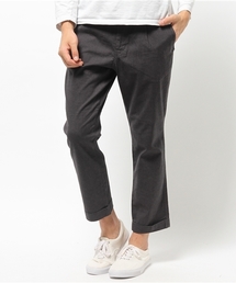 ikka | アンクルヘリンボンタックトラウザー(その他パンツ)