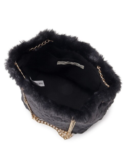 SHOO・LA・RUE（シューラルー）の「◆フェイクファーキルトショルダー（ショルダーバッグ・レディース・ブラック/ナチュラル/グレー・00）」の20枚目の写真