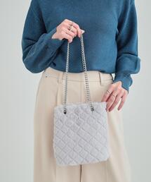 SHOO・LA・RUE | フェイクファーキルトショルダー(ショルダーバッグ)