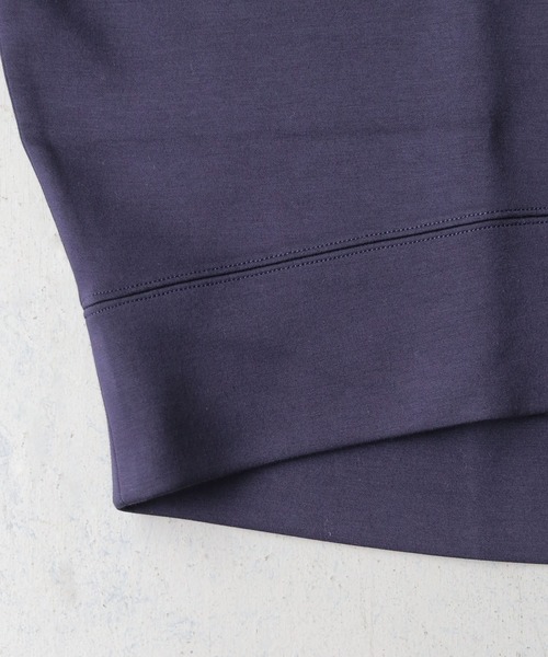 CLEIO（クレイオ）の「【CLEIO】刺繍ロゴ入りポンチトレーナー/EMBROIDERY LOGO PONTE PULLOVER/980-12622（Tシャツ/カットソー・レディース・ネイビー/グレー・FREE）」の18枚目の写真