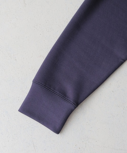 CLEIO（クレイオ）の「【CLEIO】刺繍ロゴ入りポンチトレーナー/EMBROIDERY LOGO PONTE PULLOVER/980-12622（Tシャツ/カットソー・レディース・ネイビー/グレー・FREE）」の17枚目の写真