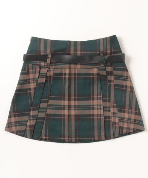 PHILLY(フィリー)の「【PHILLY】ベルトセットチェックスカパン(スカート・レディース・グリーン/ワイン・FREE)」の20枚目の写真