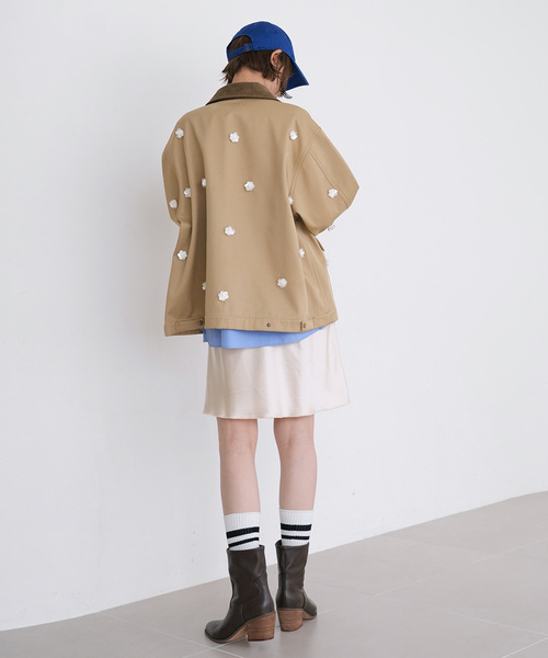 SLOBE citron. Bijou hunting ジャケット　カバーオール SLOBE citron.（スローブシトロン）の「《WEB限定》SLOBE citron