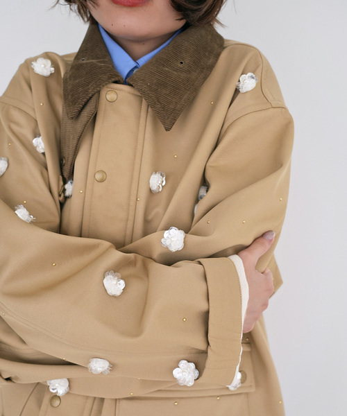 SLOBE citron. Bijou hunting ジャケット　カバーオール SLOBE citron.（スローブシトロン）の「《WEB限定》SLOBE citron