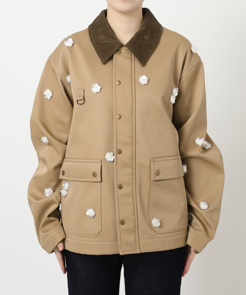 SLOBE citron. Bijou hunting ジャケット　カバーオール SLOBE citron. Bijou hunting ジャケット カバーオール SLOBE citron