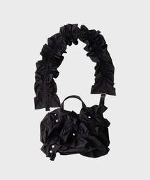 HOUGA | 【HOUGA/ホウガ】my will bag/フリルショルダーバッグ/横長(ショルダーバッグ)