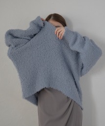 MINERTE（ミネルテ）の「【MINERTE】fluffy vneck knit pullover / Vネックフェザーニット（ニット/セーター）」