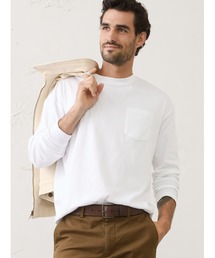 BANANA REPUBLIC FACTORY STORE（バナナリパブリック ファクトリーストア）の「BANANA REPUBLIC FACTORY STORE  日本限定 LUXE TOUCH ロングスリーブTシャツ（Tシャツ/カットソー）」