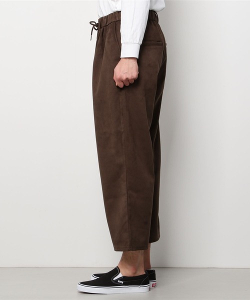 ARCHIVER(アーカイバ)の「フェイクスエード ストレートワイドパンツ(その他パンツ・メンズ・スミクロ/グレー/ブルー・LARGE/MEDIUM)」の5枚目の写真