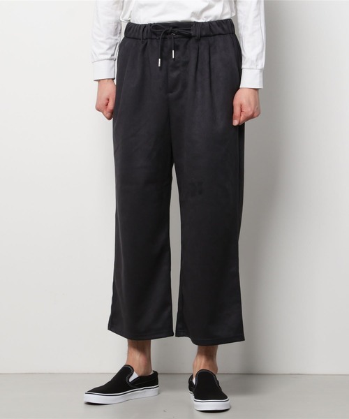 ARCHIVER(アーカイバ)の「フェイクスエード ストレートワイドパンツ(その他パンツ・メンズ・スミクロ/グレー/ブルー・LARGE/MEDIUM)」の8枚目の写真