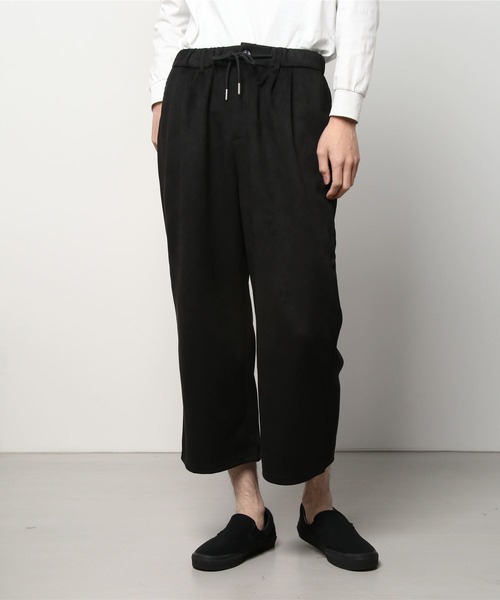 ARCHIVER(アーカイバ)の「フェイクスエード ストレートワイドパンツ(その他パンツ・メンズ・スミクロ/グレー/ブルー・LARGE/MEDIUM)」の9枚目の写真