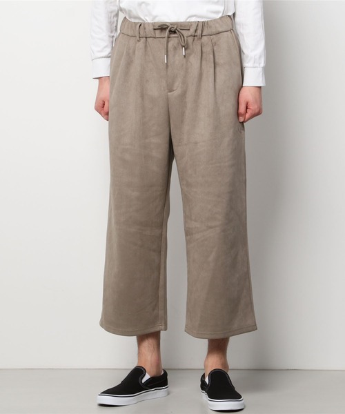 ARCHIVER(アーカイバ)の「フェイクスエード ストレートワイドパンツ(その他パンツ・メンズ・スミクロ/グレー/ブルー・LARGE/MEDIUM)」の10枚目の写真