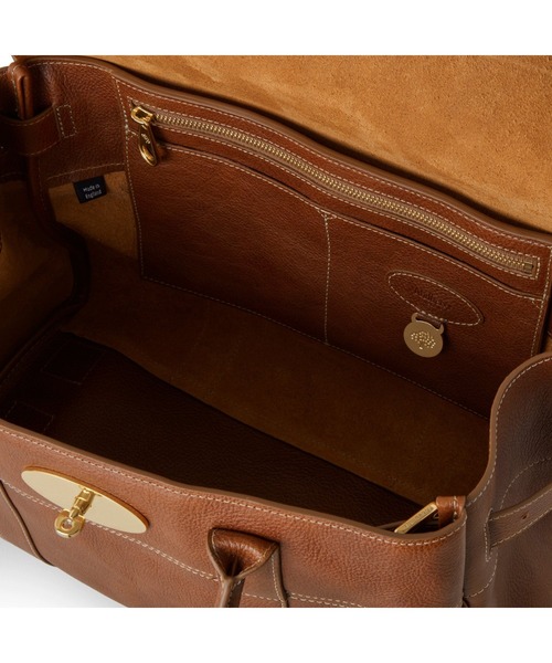 【美品】マルベリー ベイズウォーター ハンドバッグ ターンロック ブラウン Mulberry｜【マルベリー公式】ベイズウォーター | Rakuten