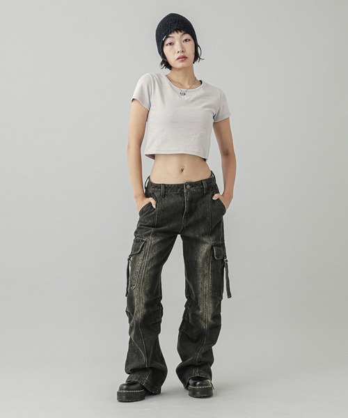 セール】ONE POINT STAR LOGO S/S BABY TOP（Tシャツ/カットソー