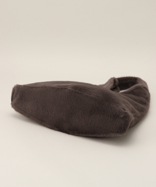 AP STUDIO（エーピーストゥディオ）の「【Bomboogie/ボンブーギ】トライアングルトートバッグ（トートバッグ・レディース・ブラウン/アイボリー・FREE）」の9枚目の写真