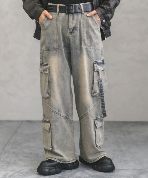 JEMUT正規品★22AW★Olin ビンテージウォッシングデニム カットウォッシュヴィンテージデニム | ファッション通販サイト NUGU