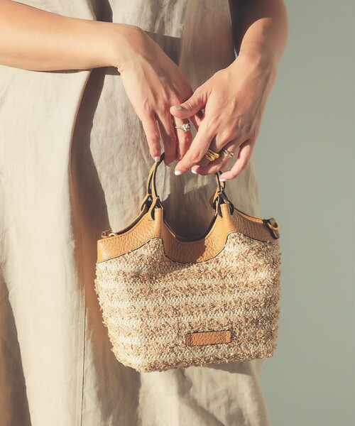 Demi-Luxe BEAMS（デミルクス ビームス）の「GIANNI CHIARINI / DUA ミニショルダーバッグ XS（トートバッグ・レディース・ナチュラル・ONE SIZE）」の10枚目の写真