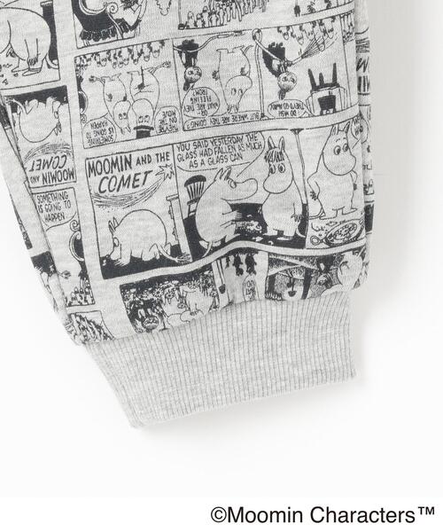 SHOO・LA・RUE（シューラルー）の「【MOOMIN】総柄スウェットパンツ（その他パンツ・キッズ・ライトグレー系/チャコール・11/10/12）」の8枚目の写真