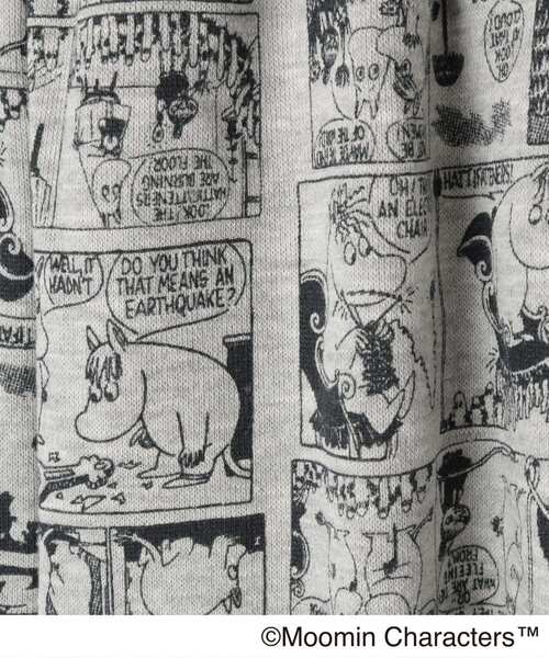 SHOO・LA・RUE（シューラルー）の「【MOOMIN】総柄スウェットパンツ（その他パンツ・キッズ・ライトグレー系/チャコール・11/10/12）」の11枚目の写真