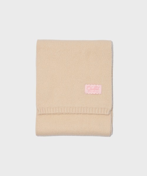 ROCKFISH WEATHERWEAR(ロックフィッシュウェザーウェア)の「FLUFFY KNIT MUFFLER(マフラー・レディース・スカイブルー/クリーム/グレー/ピンク/ブラウン/ライトグレー/ネイビー/ベージュ・FREE)」の1枚目の写真