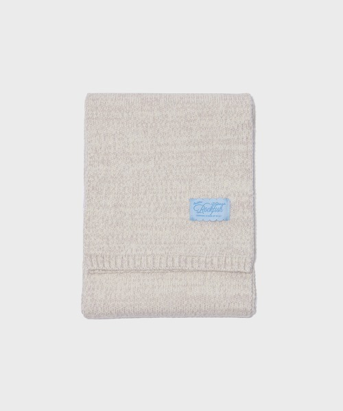 ROCKFISH WEATHERWEAR(ロックフィッシュウェザーウェア)の「FLUFFY KNIT MUFFLER(マフラー・レディース・スカイブルー/クリーム/グレー/ピンク/ブラウン/ライトグレー/ネイビー/ベージュ・FREE)」の14枚目の写真