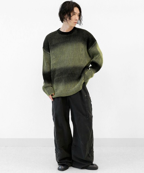 【プレミアムエディション】ヴィンテージ加工 カーゴワークパンツ（カーゴパンツ）｜minsobi（ミンソビ）