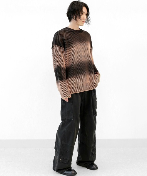 【プレミアムエディション】ヴィンテージ加工 カーゴワークパンツ（カーゴパンツ）｜minsobi（ミンソビ）