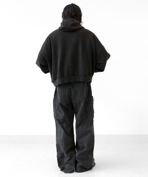 【プレミアムエディション】ヴィンテージ加工 カーゴワークパンツ（カーゴパンツ）｜minsobi（ミンソビ）