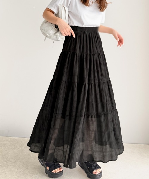 セール】大人のナチュラルスタイル。ぽこぽこワッシャー加工4段