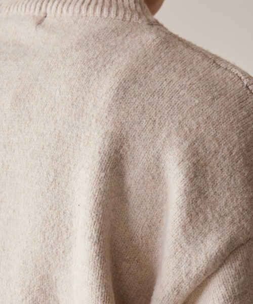 rehacer（レアセル）の「R. : 600G Heavy Weight Base Knit（ニット/セーター・メンズ・ブラック/ナチュラル・MEDIUM/LARGE）」の12枚目の写真