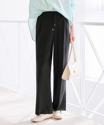 らくキレイストレッチワイドパンツ