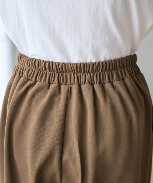 Viola e Viola（ヴィオラエヴィオラ）の「らくキレイストレッチワイドパンツ（その他パンツ・レディース・ブラック/モカ/ネイビー・3L/LL/L/M）」の17枚目の写真