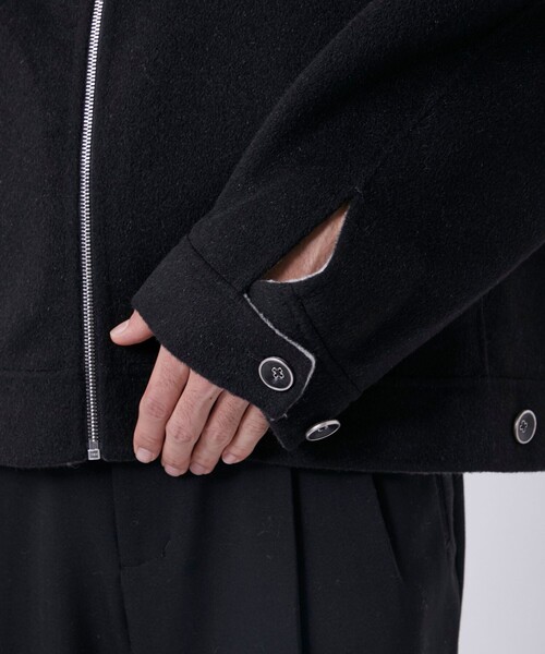 CASHMERE REVERSIBLE SHORT BLOUSON（ブルゾン）｜THE PERMANENT EYE