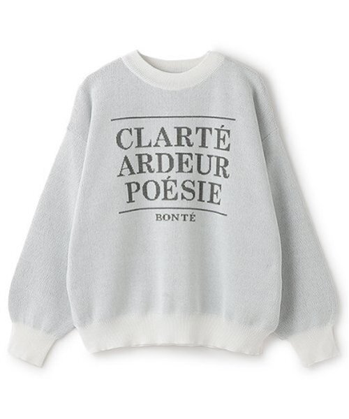 LOVETOXIC（ラブトキシック）の「【GOODPRICE】ジャガードニット（ニット/セーター・キッズ・トップグレー/ブラック/サックスブルー/オフホワイト/ピンク/エメラルド・S:140cm/M:150cm/L:160cm）」の9枚目の写真