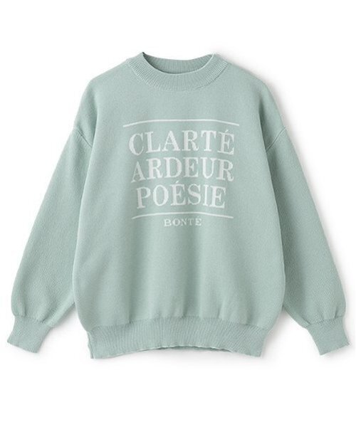 LOVETOXIC（ラブトキシック）の「【GOODPRICE】ジャガードニット（ニット/セーター・キッズ・トップグレー/ブラック/サックスブルー/オフホワイト/ピンク/エメラルド・S:140cm/M:150cm/L:160cm）」の12枚目の写真