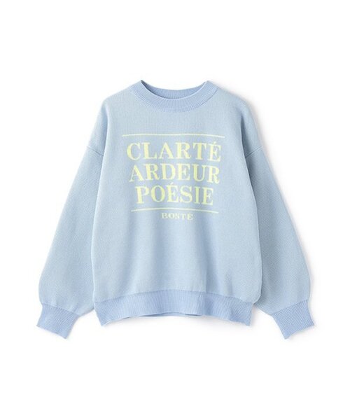 LOVETOXIC（ラブトキシック）の「【GOODPRICE】ジャガードニット（ニット/セーター・キッズ・トップグレー/ブラック/サックスブルー/オフホワイト/ピンク/エメラルド・S:140cm/M:150cm/L:160cm）」の7枚目の写真