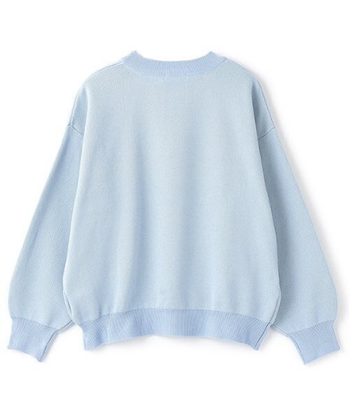 LOVETOXIC（ラブトキシック）の「【GOODPRICE】ジャガードニット（ニット/セーター・キッズ・トップグレー/ブラック/サックスブルー/オフホワイト/ピンク/エメラルド・S:140cm/M:150cm/L:160cm）」の16枚目の写真