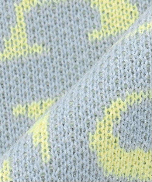 LOVETOXIC（ラブトキシック）の「【GOODPRICE】ジャガードニット（ニット/セーター・キッズ・トップグレー/ブラック/サックスブルー/オフホワイト/ピンク/エメラルド・S:140cm/M:150cm/L:160cm）」の19枚目の写真
