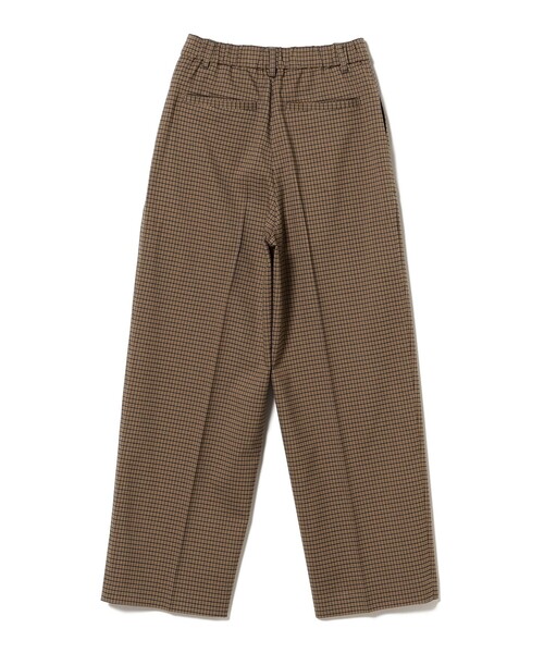 Ray BEAMS(レイビームス)の「チェック 1タック パンツ(スラックス・レディース・グレー/ブラウン・0/1)」の21枚目の写真