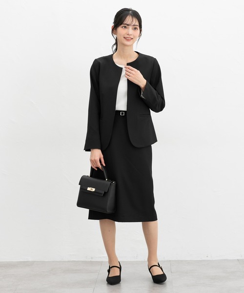 Honeys(ハニーズ)の「ラインストーン付トップス(Tシャツ/カットソー・レディース・グレイッシュブルー/アイボリー/グレイッシュベージュ/ピンク系その他/ネイビー・3L/L/LL/M/S)」の9枚目の写真