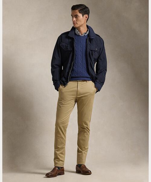 Jarrett ストレッチ スリム フィット サティーン パンツ（その他パンツ）｜POLO RALPH LAUREN（ポロ ラルフ ローレン）