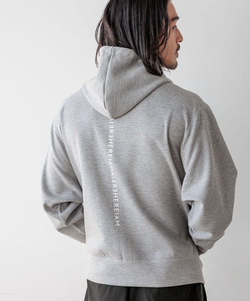 HEREIAM（ヘレイアム）の「【HEREIAM MEN】ミラーロゴパーカー（パーカー・メンズ・ブラック/グレー/ホワイト・LARGE/MEDIUM）」の16枚目の写真
